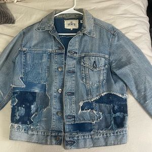 Distressed Levi jacket